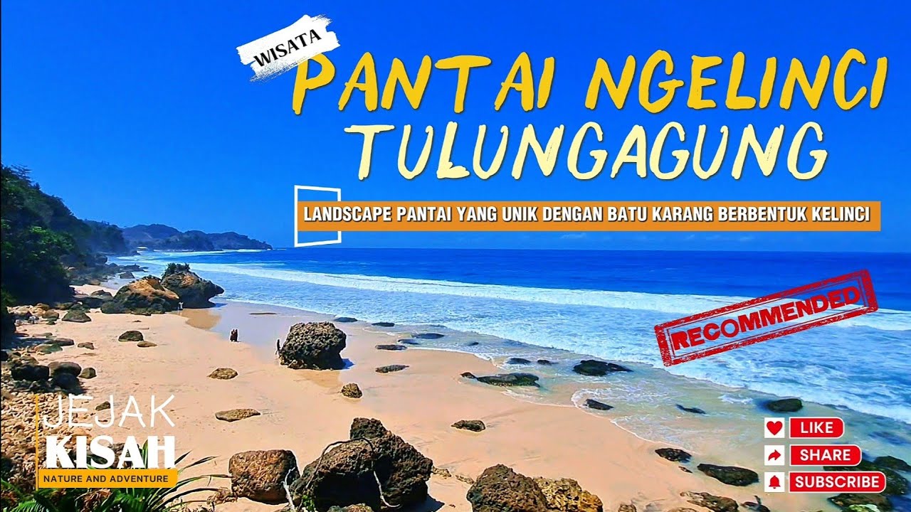 BANYAK YANG BELUM TAU KALO ADA PANTAI TERINDAH DI TULUNGAGUNG - PANTAI NGELINCI ‼️