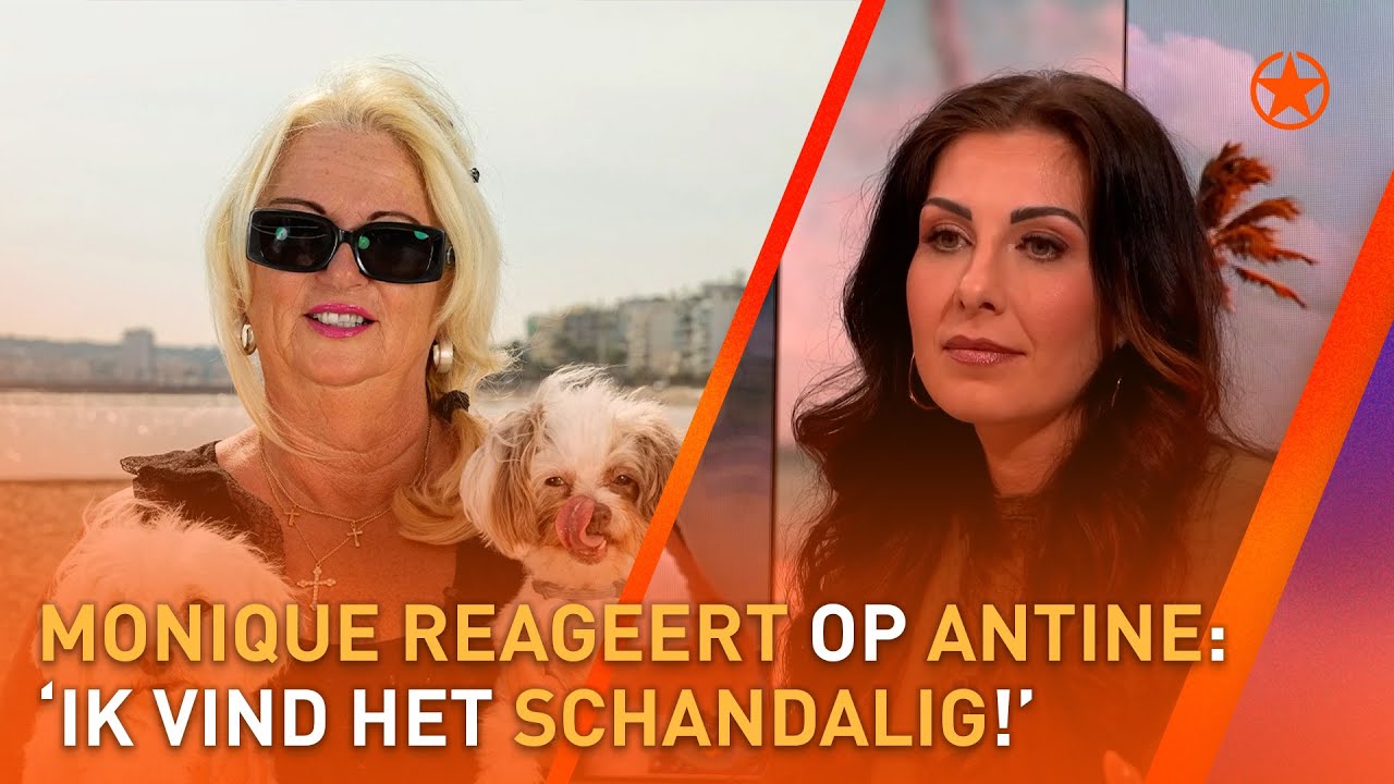 MONIQUE HANSLER verbolgen over UITSPRAKEN ANTINE en DENISE | SHOWNIEUWS
