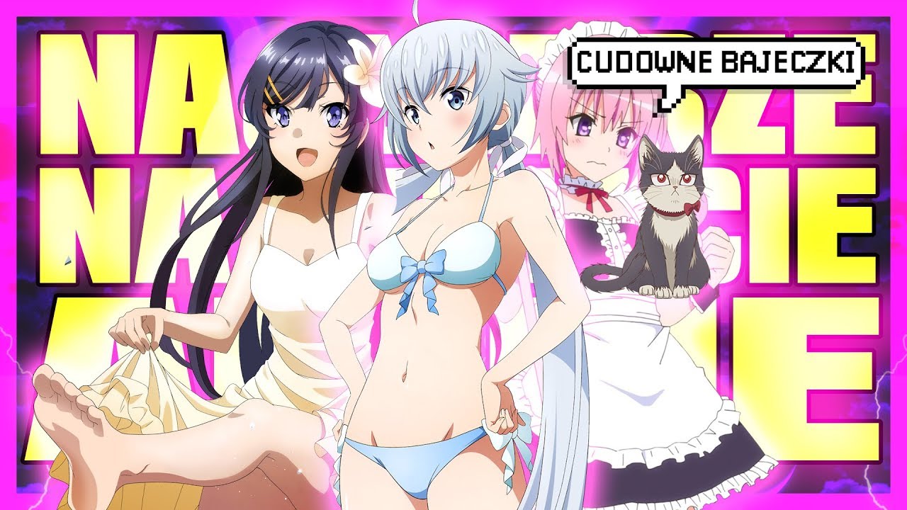 trzy bardzo fajne anime