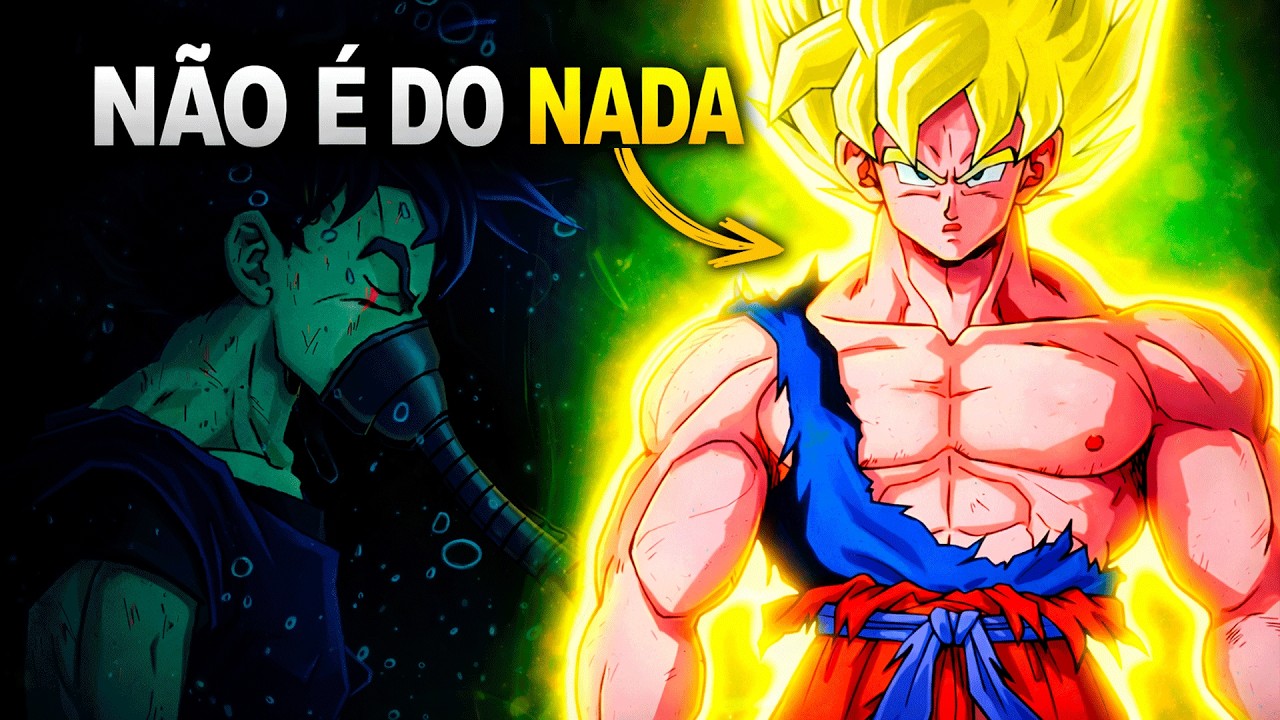 Talvez Dragon Ball Nunca Tenha Dado Poder “Do Nada”