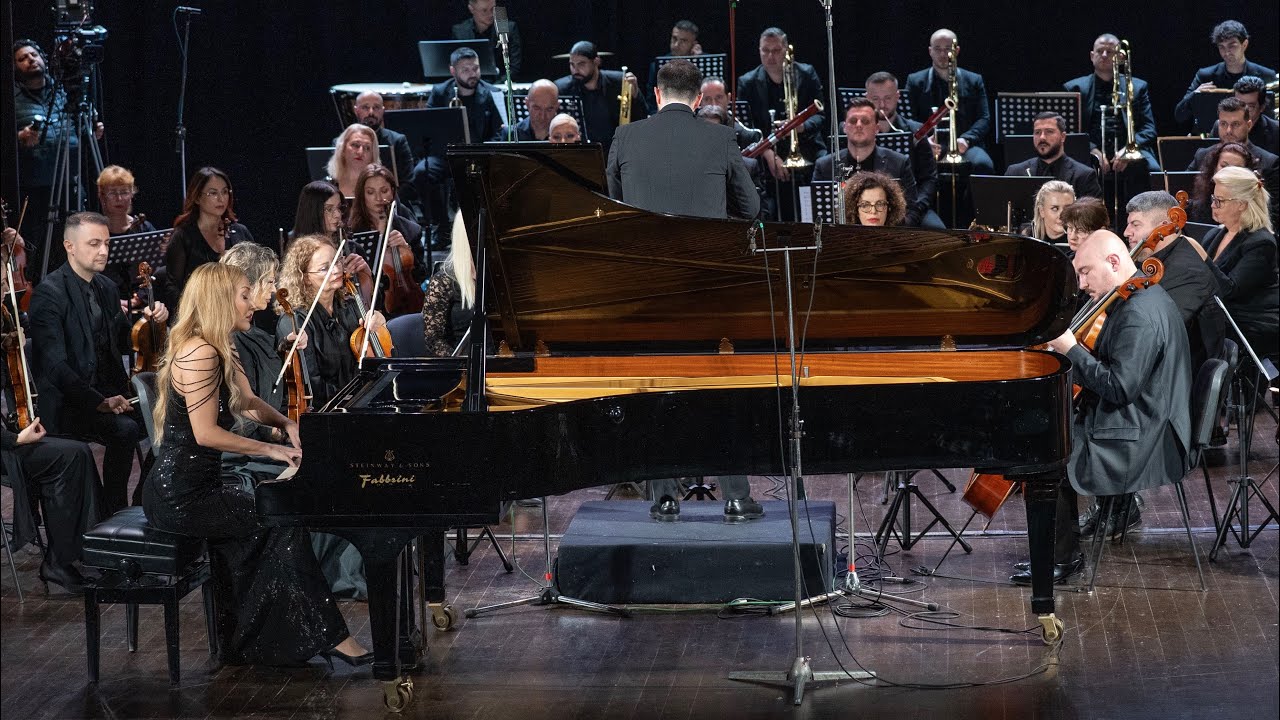 Gershwin - Rhapsody in Blue, Gridi Kraja - Conductor, Ana Kacinari - Piano, RTSH Simphony Orchestra