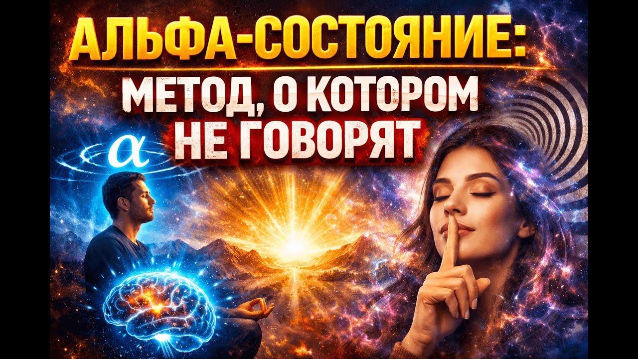 Как войти в альфа-состояние за несколько минут — самый простой метод