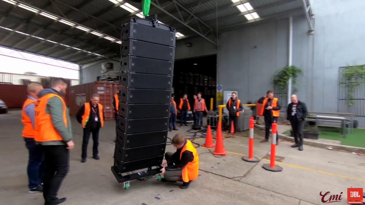 For the First Time in Australia!  JBL Professional VTX A series