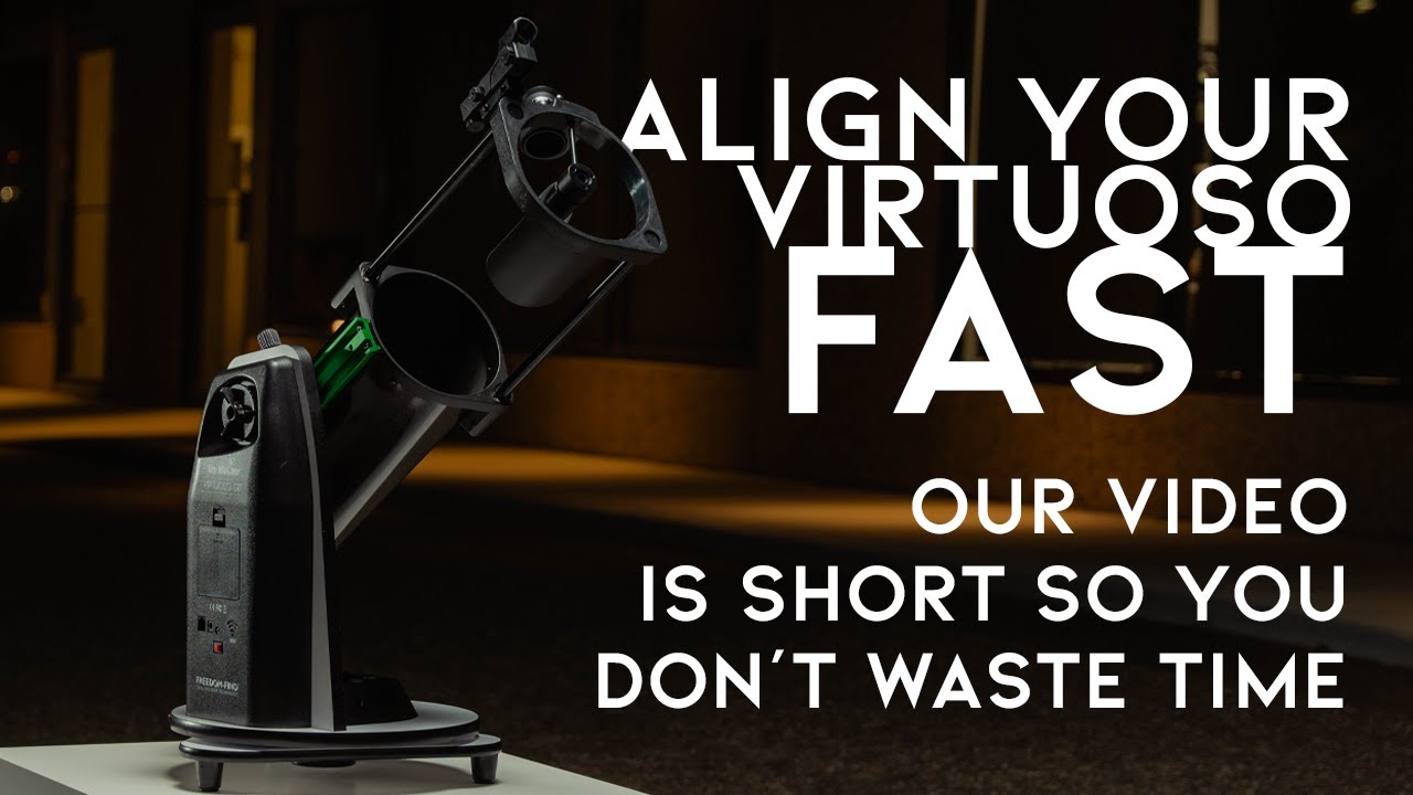 Краткое руководство по юстировке телескопа Sky-Watcher Virtuoso GTi