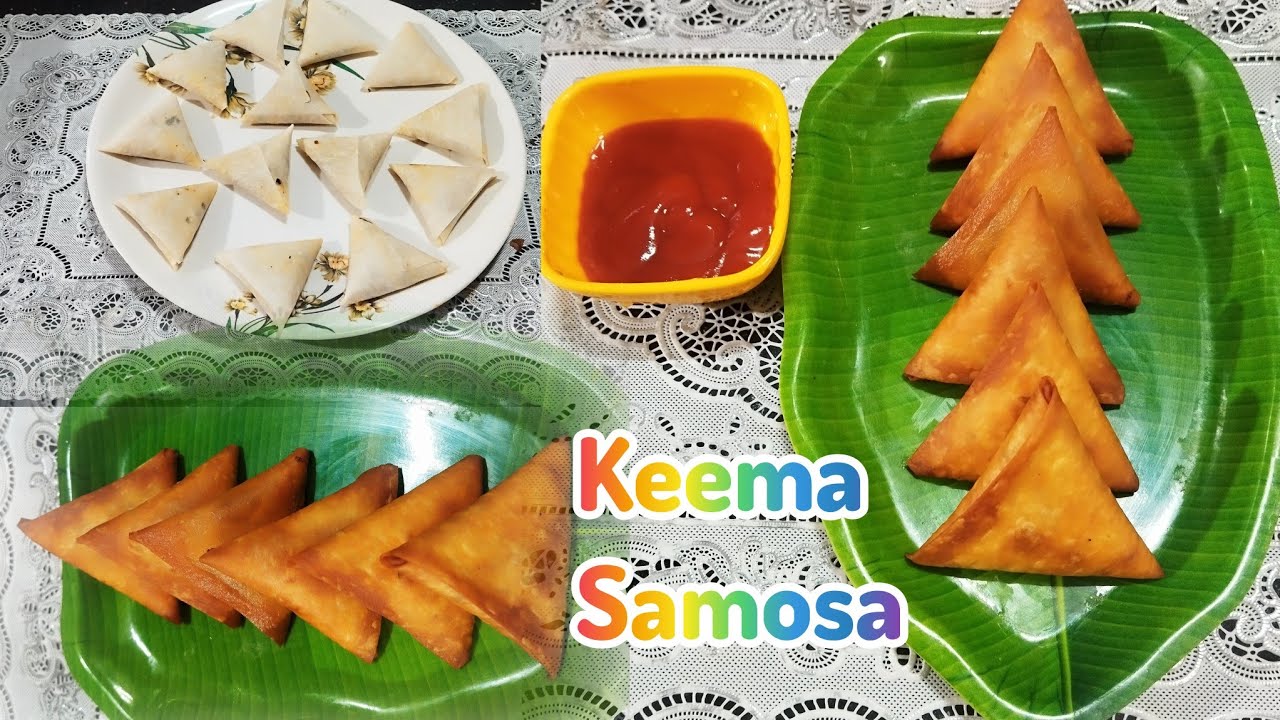 Ramzan special crispy spicy keema samosa l recipe ramzan special recipe by cooking with mohsina