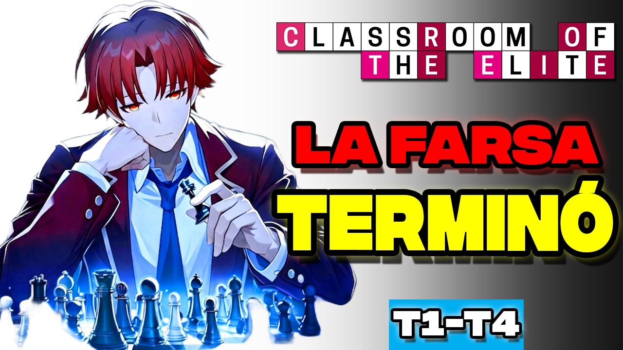 ERA un NPC hasta que REVEL&Oacute; SU INTELECTO | classroom of the elite resumen