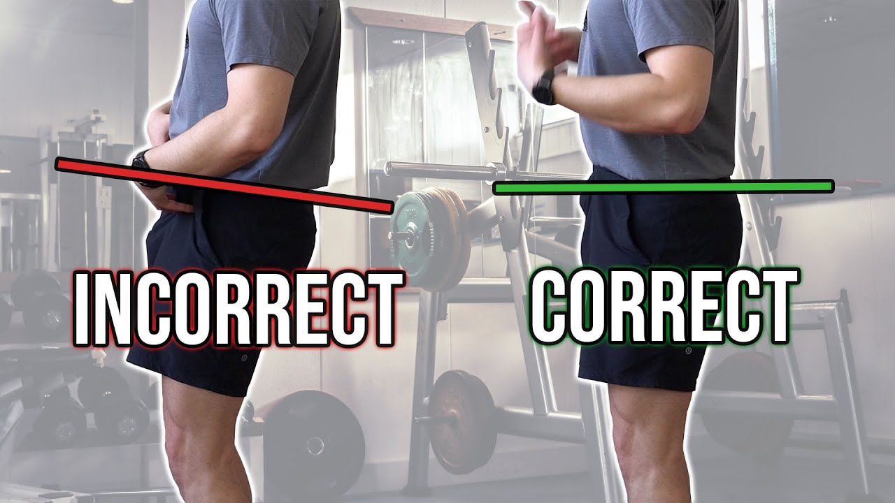 Posterior Pelvic Tilt Mistake