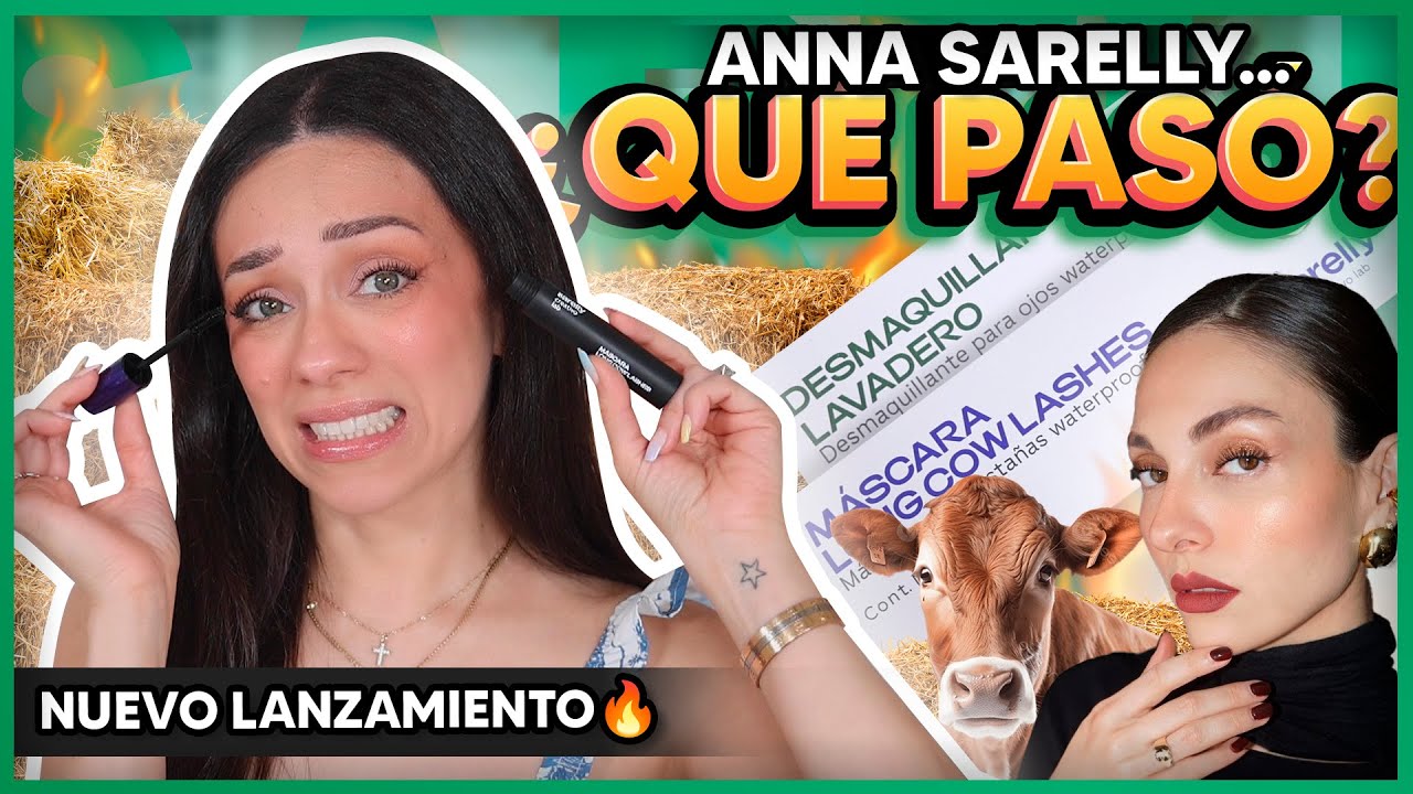ANNA SARELLY QUÉ HICISTE?! NO SÉ NI QUE DECIR... | PESTAÑAS DE VACA DE SARELLY CREATIVO LAB