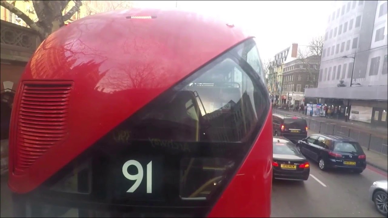 Route Visual | Bus Route 390: Victoria to Archway | VW1385 (LK62DSV) & LT650 (LTZ1650)