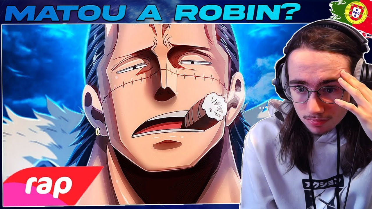 Gringo 🇵🇹 reagindo a Rap do Crocodile (One Piece) - O DESERTO SERÁ SEU CEMITÉRIO | 7 Minutoz