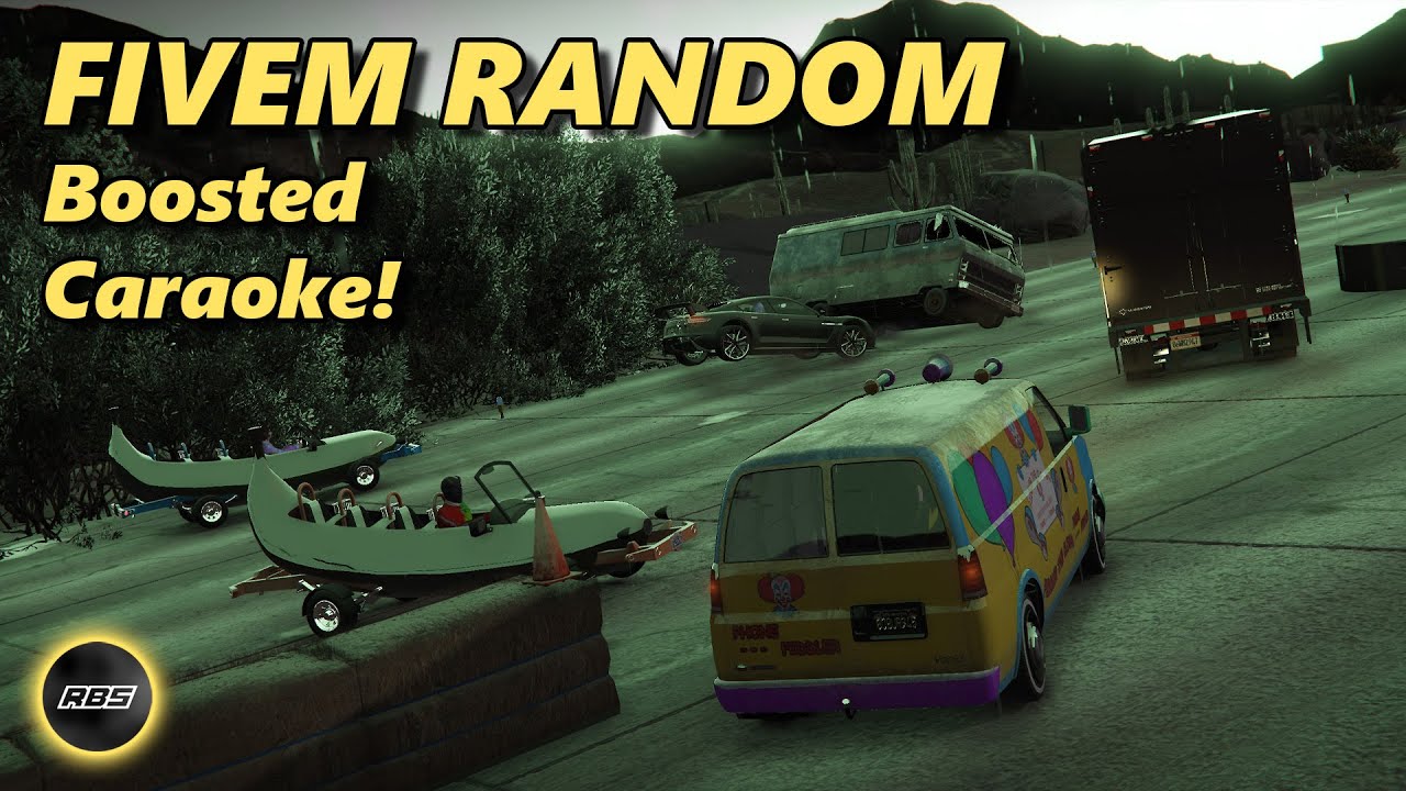 Boosted Caraoke! - GTA FiveM Random Racing