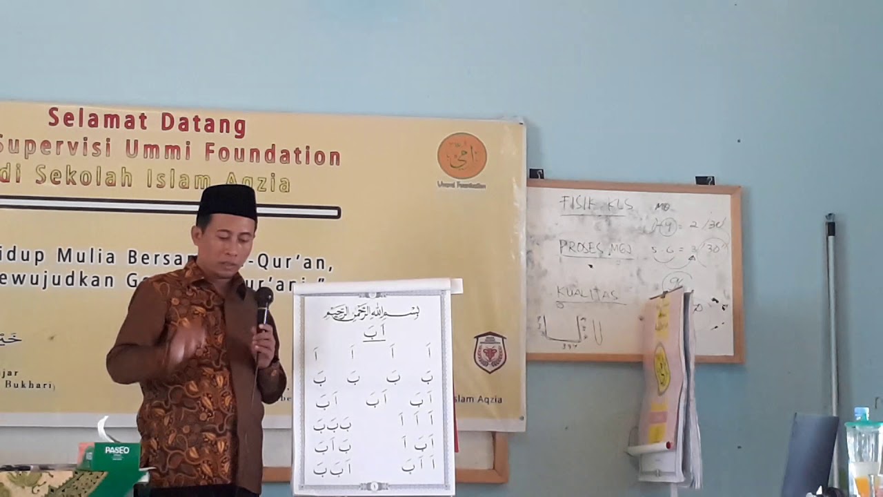 Tahapan pengajaran metode ummi