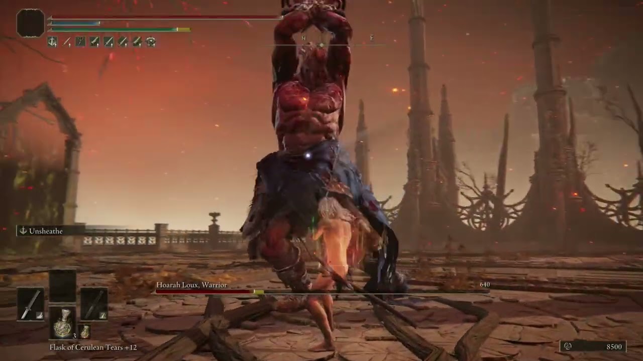 Godfrey No Hit | Elden Ring PS4 Pro