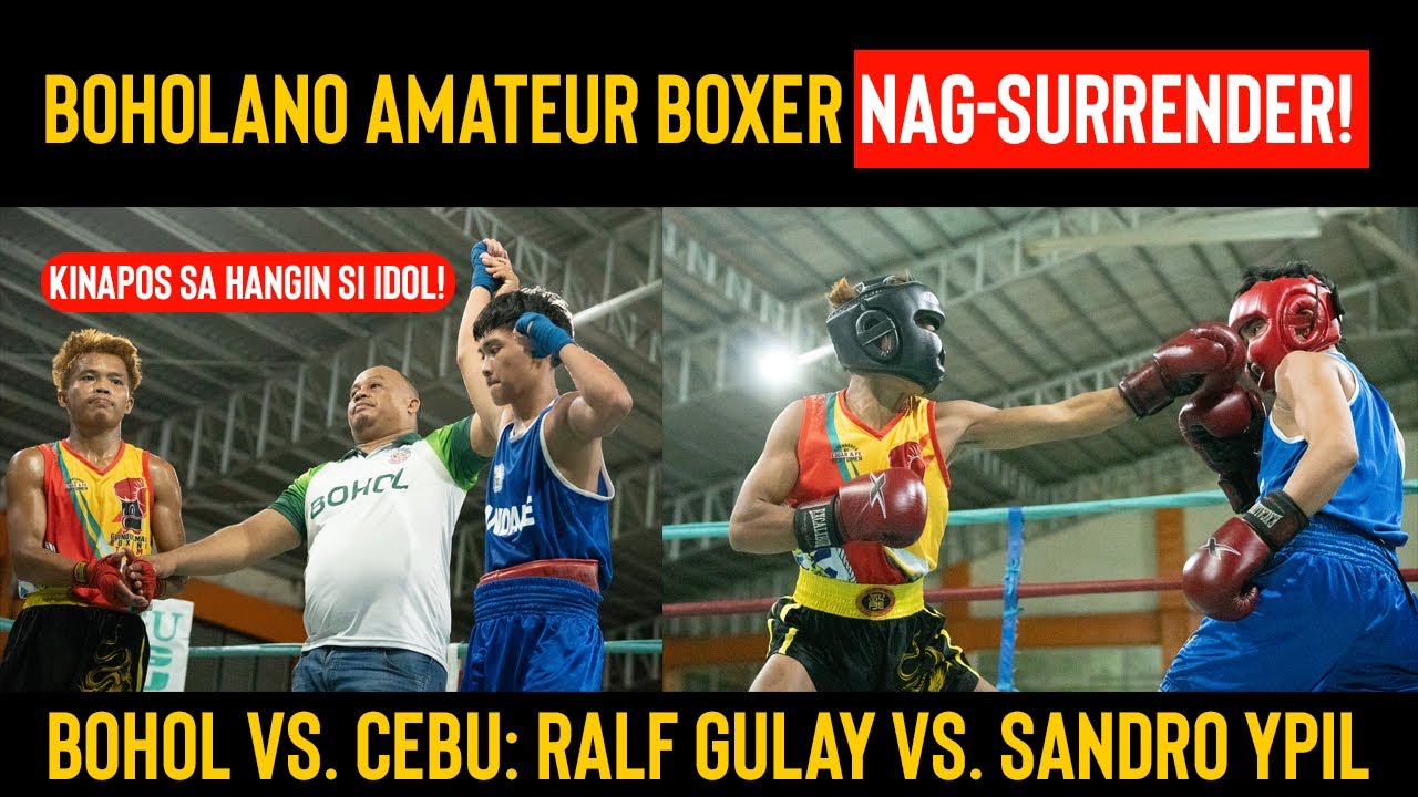 Boholano Boxer NAG-SURRENDER! | Bohol vs. Cebu: Ralf Gulay vs. Sandro Ypil Boxing Full Fight