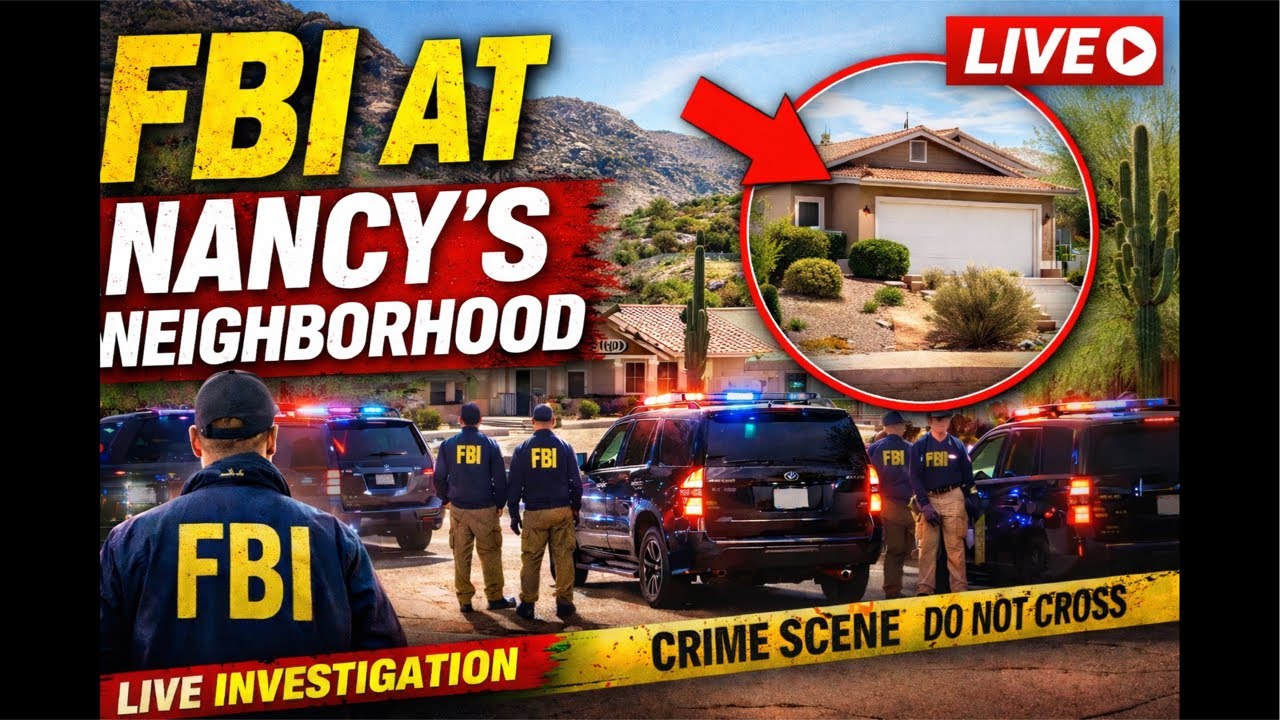 🚨 FBI Showing Up in Nancy Guthrie Area – LIVE Investigation