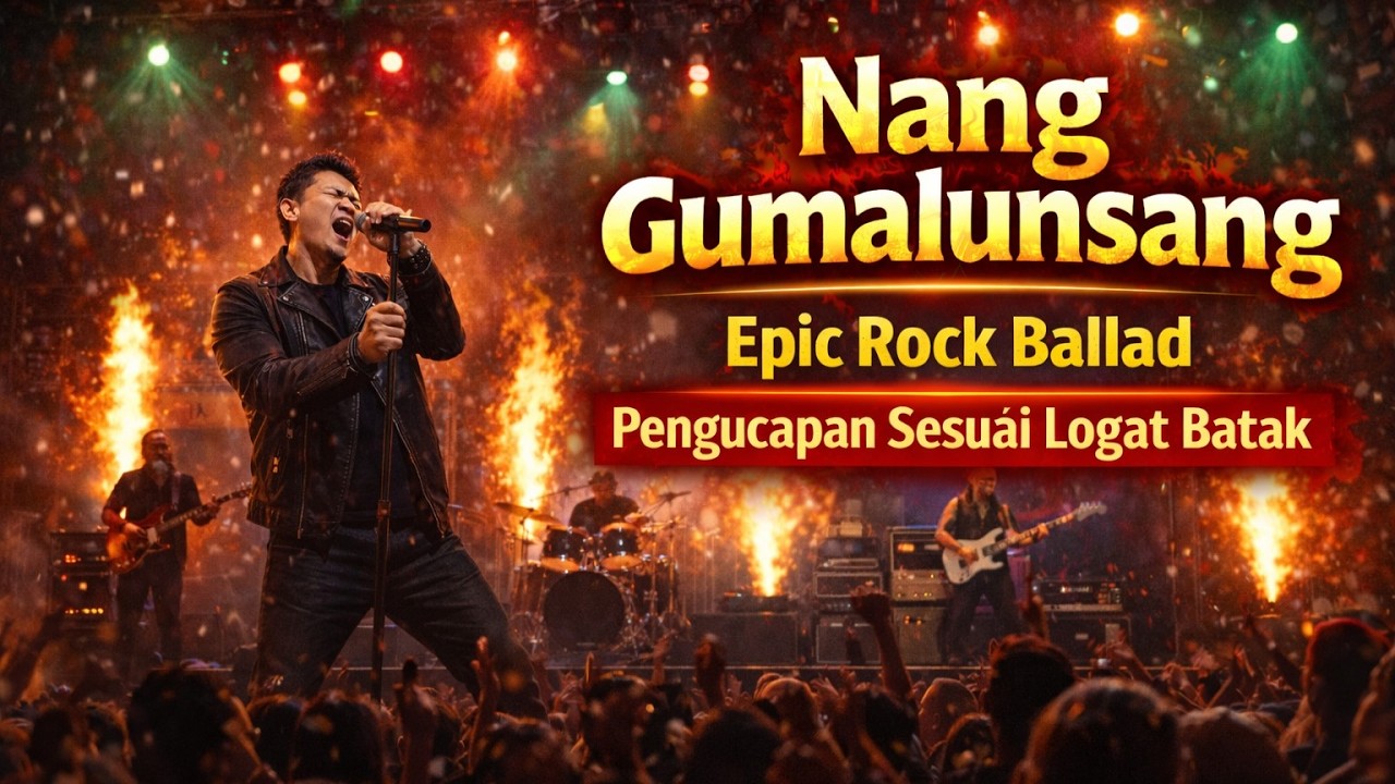 Nang Gumalunsang &ndash; Epic Rock Ballad Cover | Pengucapan Sesuai Logat Batak | BadarAI Project