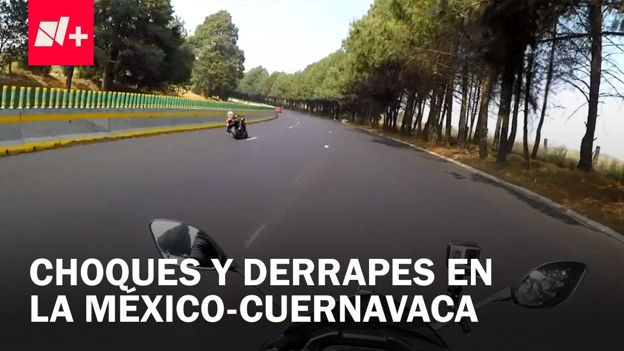 ¿Qué está matando a los motociclistas en esta autopista México-Cuernavaca? - En Punto