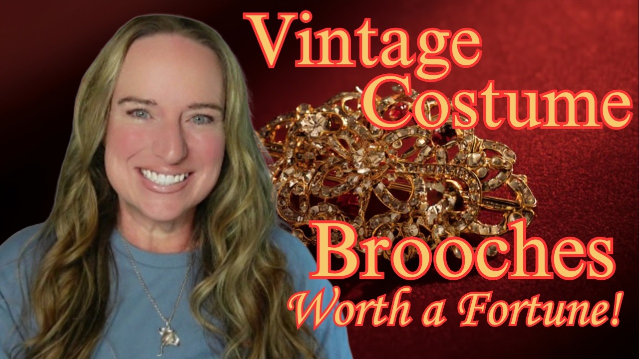 Hidden Gems: Vintage Brooches That Sell for BIG Money