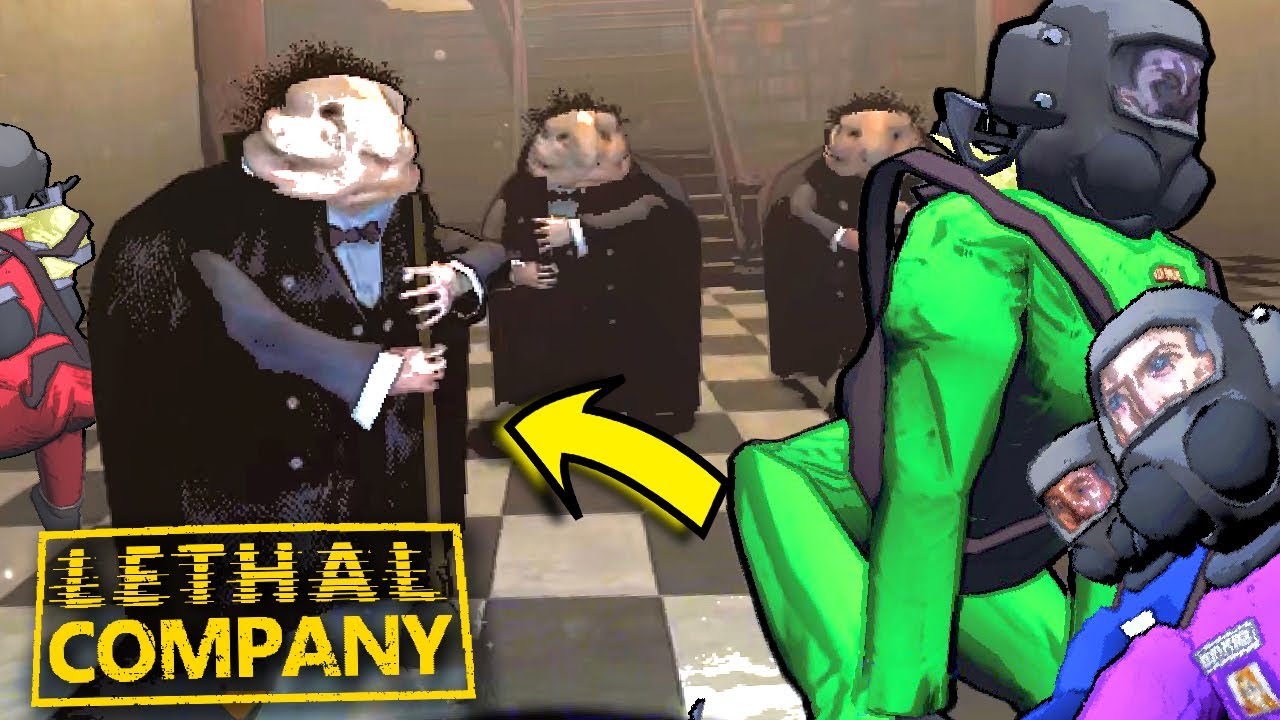 Spotkaliśmy EKIPĘ SPRZĄTAJĄCĄ w LETHAL COMPANY! 🔥