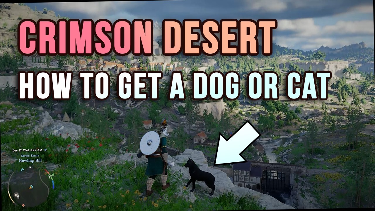 How to get a Dog in Crimson Desert (or a Cat) Companion