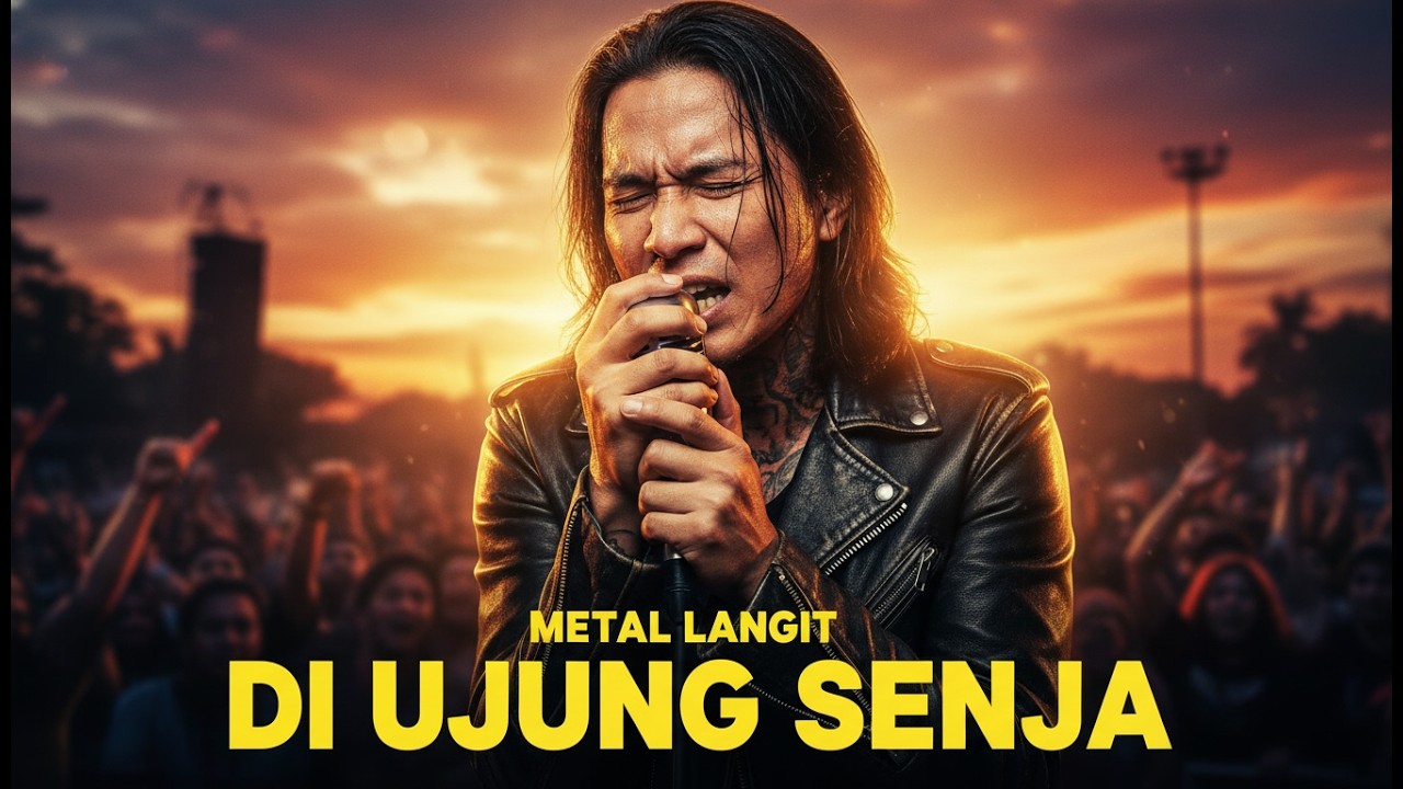 Metal Langit - Di Ujung Senja | Lagu Rock Galau Paling Sedih (Lirik)