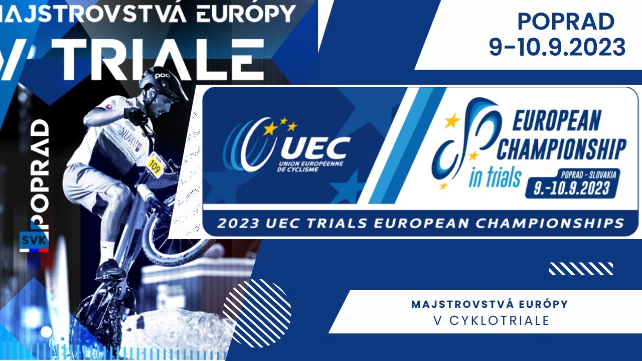 UEC TRIALS EUROPEAN CHAMPIONSHIPS 2023 (Majstrovstv&aacute; Eur&oacute;py v cyklotriale 2023) 💫