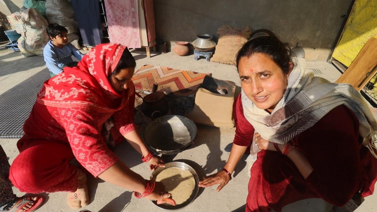 Mahashivaratri special sweets | village kicthen vlogs | Coconut Burfi | UP Vlogger Babli