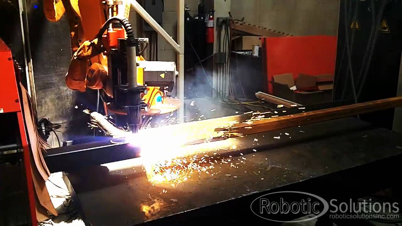 Robotic Solutions - Plasma Cutting Kuka Cell