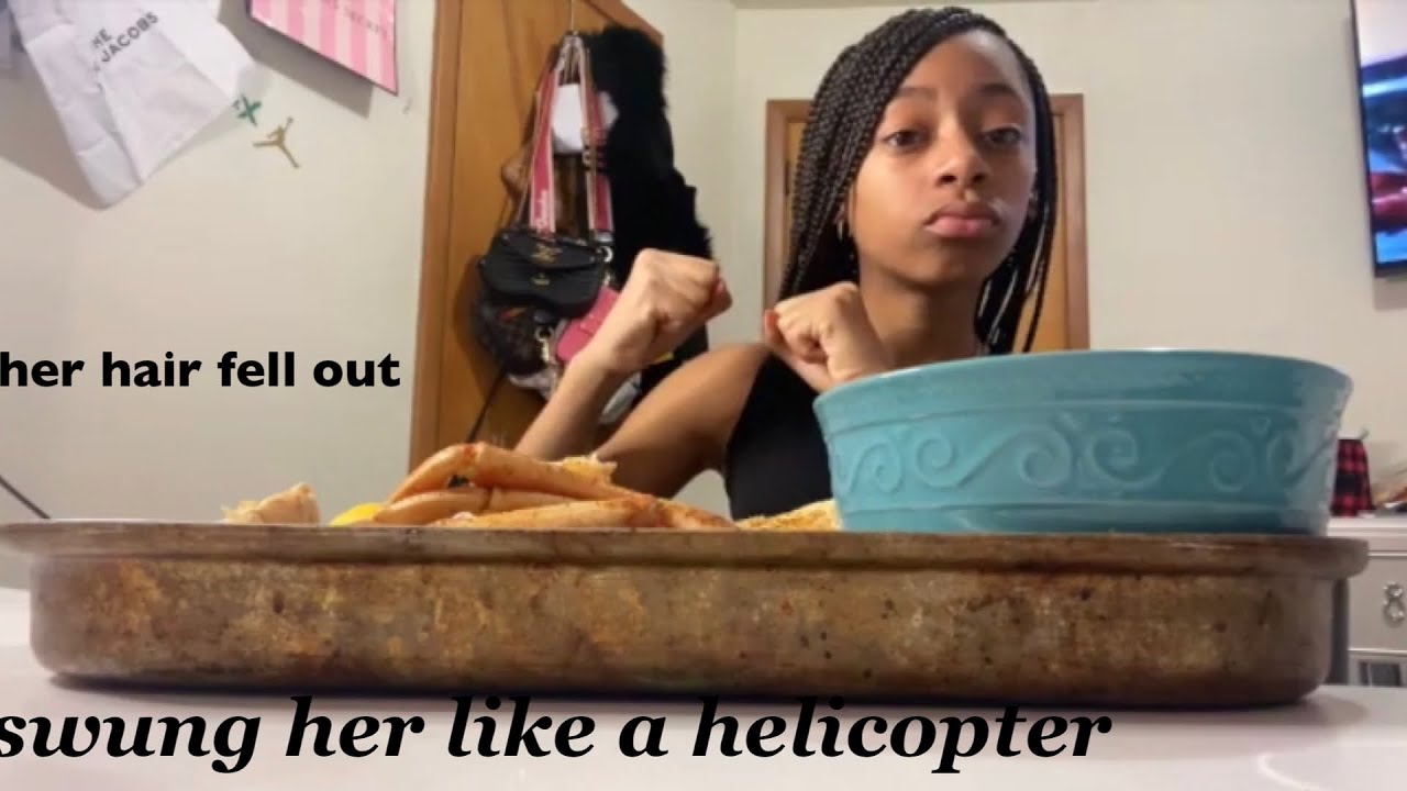Seafood Mukbang + My first fight storytime