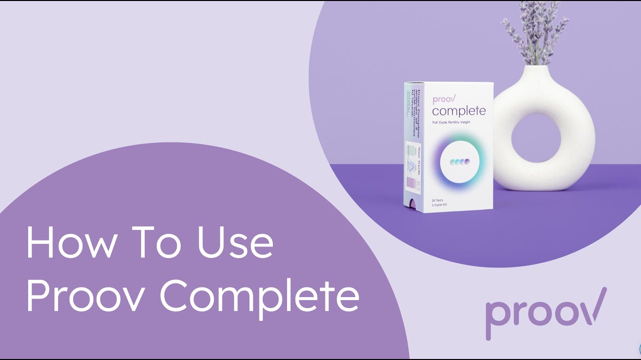 How To Use Proov Complete