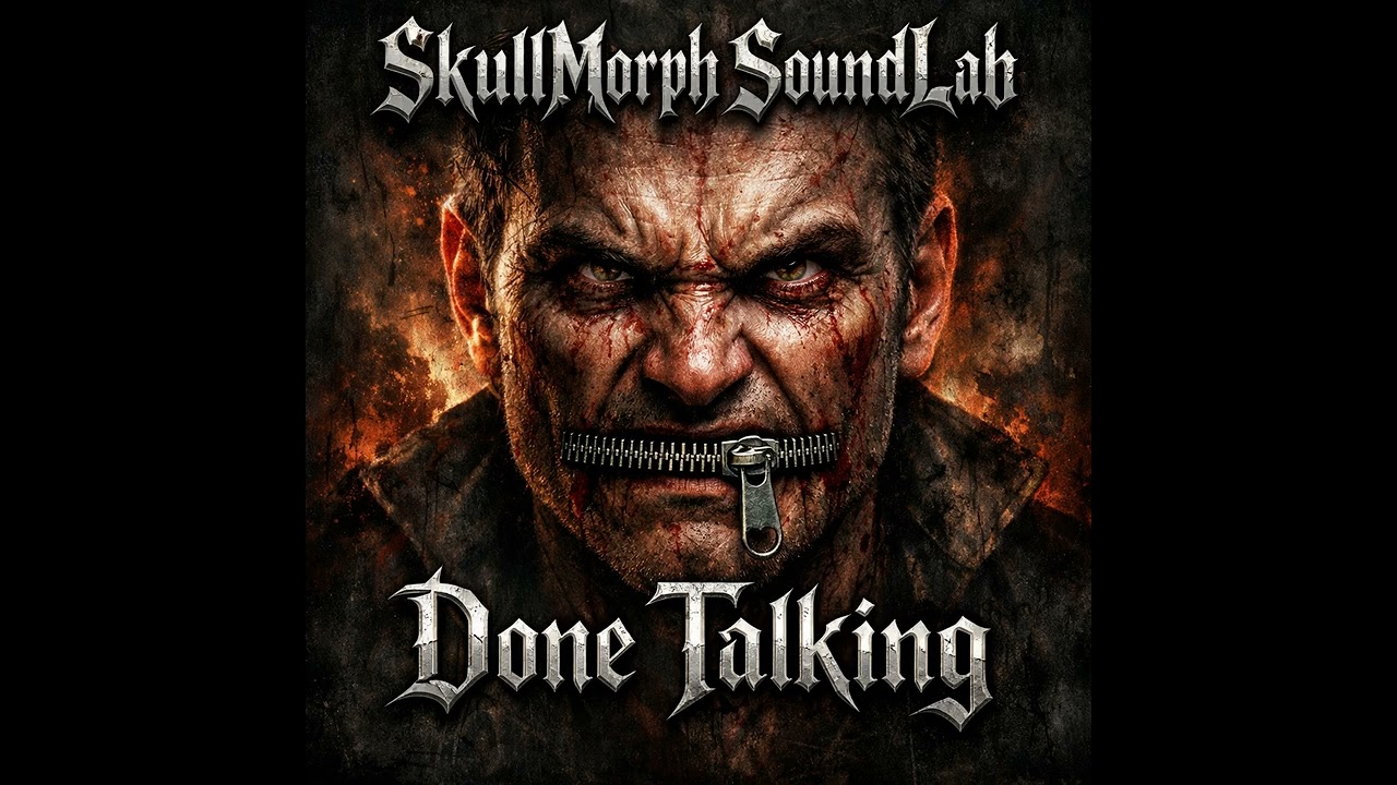 SkullMorph SoundLab - Done Talking (Official Audio) #ModernMetal #TrapMetal