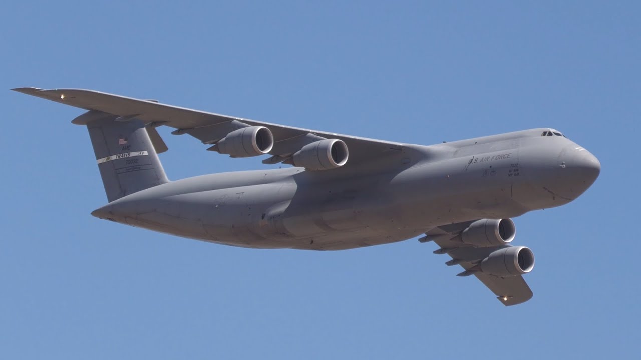 The C-5, C-17, and KC-10. Travis AFB Airshow. 2022. 4K