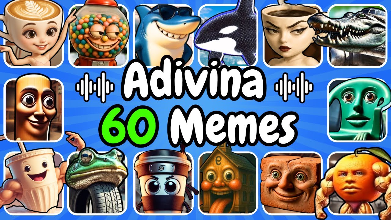 Adivina 60 MEMES BRAINROT ITALIANOS🤯45 Minutos De MEMES😱Animales Italianos😀Tralalero🦈Orcalero🦈Tung🪵