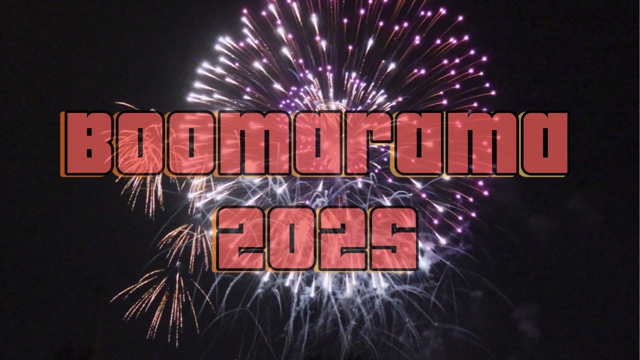 Boomarama 2025 Fireworks 4K Binaural Audio