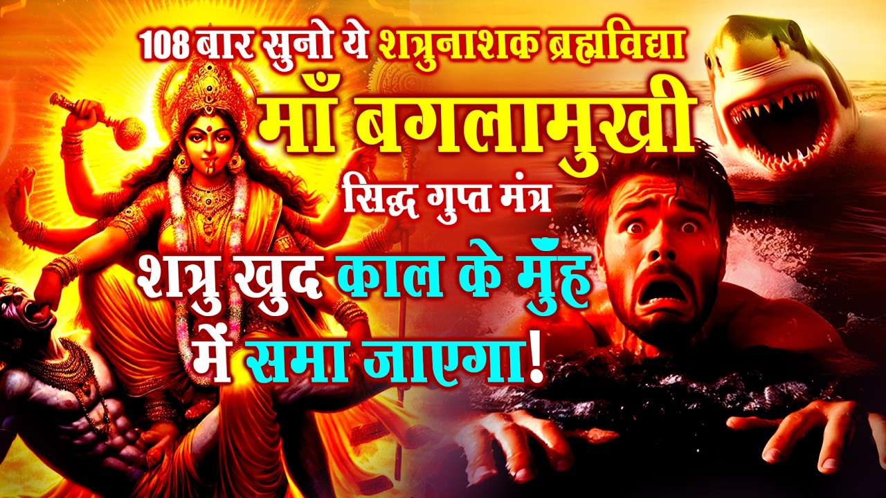 माँ बगलामुखी का चमत्कारी मंत्र: अब शत्रु का अंत तय | Maa Baglamukhi Mantra #maabaglamukhi #mantra