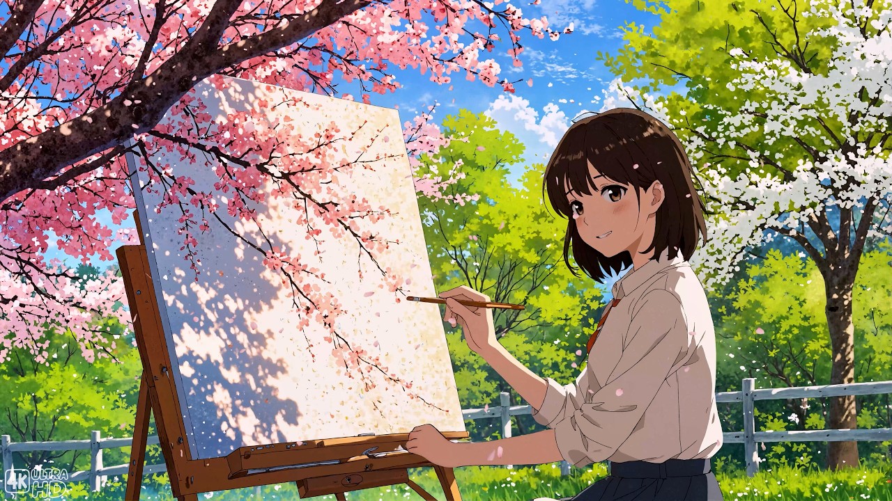 Peaceful Morning Vibes 🌸 Chill Spring Music 🌸 Morning Lofi Songs To Start Your Day With Warm Heart