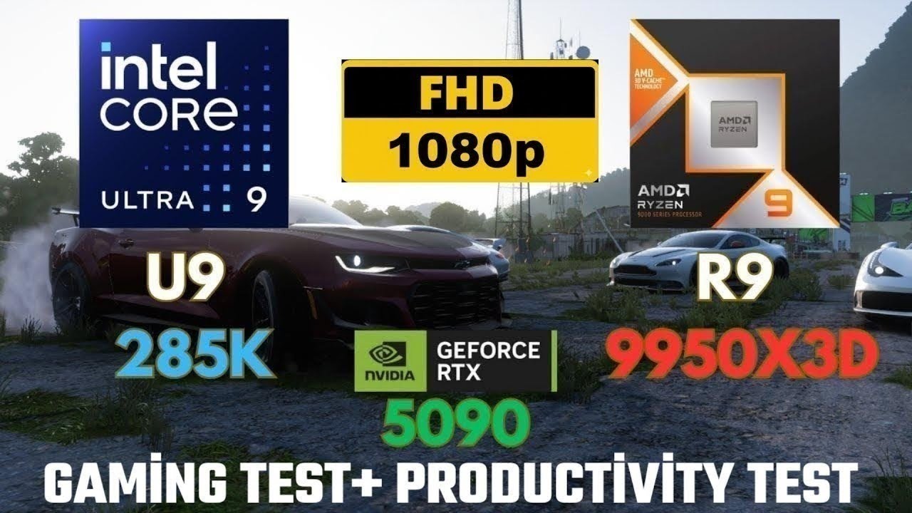 9950x3d vs 9800x3d vs 7800x3d vs i9 14900k vs Intel 285K  The Best Gaming CPU Pbo vs stock settings
