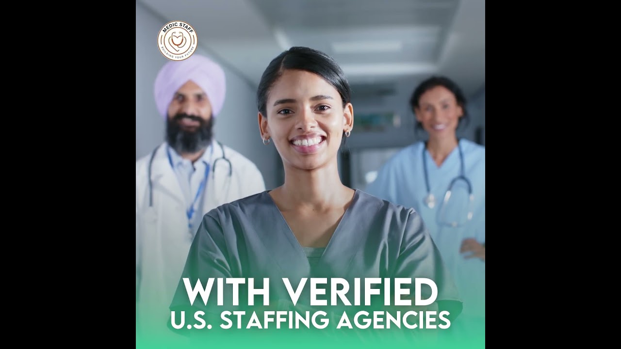 Nursing Jobs Made Simple in 2026 | Verified U.S. Agencies Come to You with MedicStaff