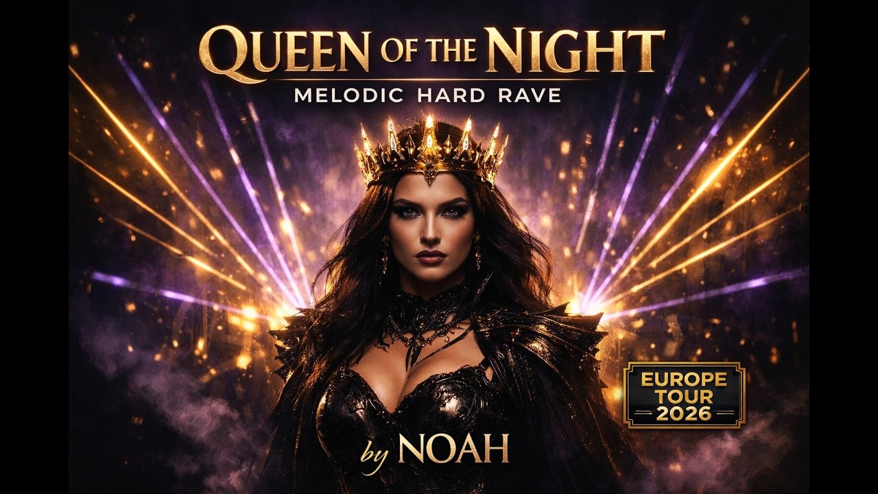 QUEEN OF THE NIGHT – Melodic Hard Rave by NOAH | Europe Tour 2026