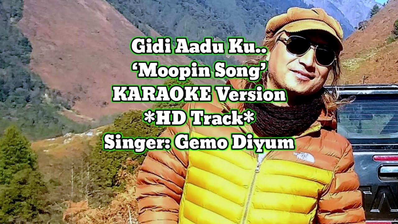 Gidi Aduku KARAOKE, Mopin song track, Gemo Diyum | Moopin song | Galo Song | Mopin dance |