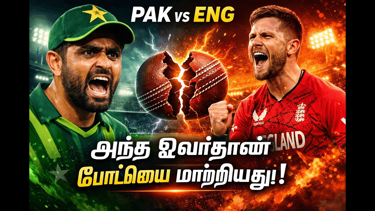 Trending Today Ep 1: பாகிஸ்தான் vs இங்கிலாந்து–போட்டியை மாற்றிய மறைமுக தந்திரம்! | முழு பகுப்பாய்வு