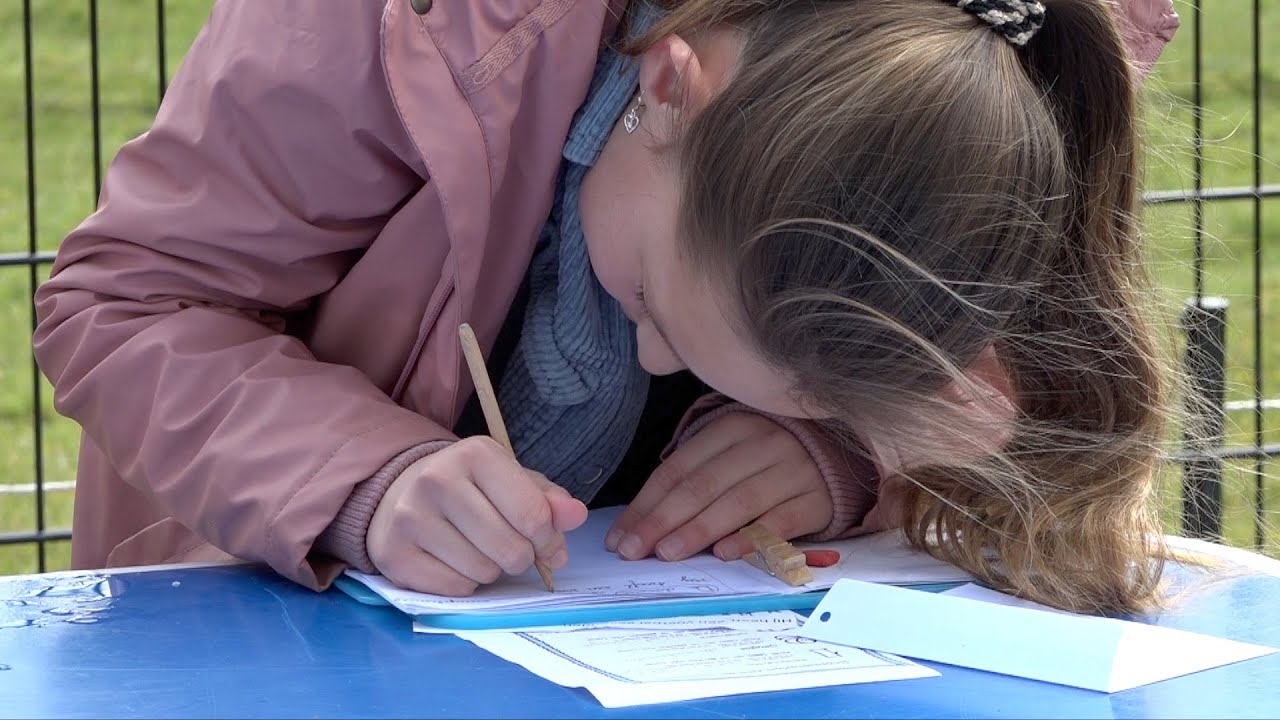 Nationale buitenlesdage bij de Wynroas te Walterswâld 