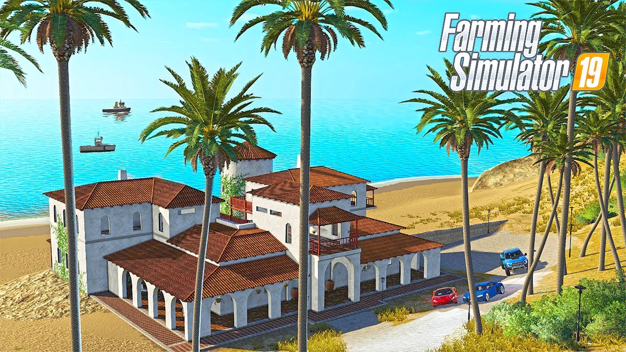 BUYING AN OCEANFRONT MANSION FOR $8 MILLION | FS19 (Billionaire Series)