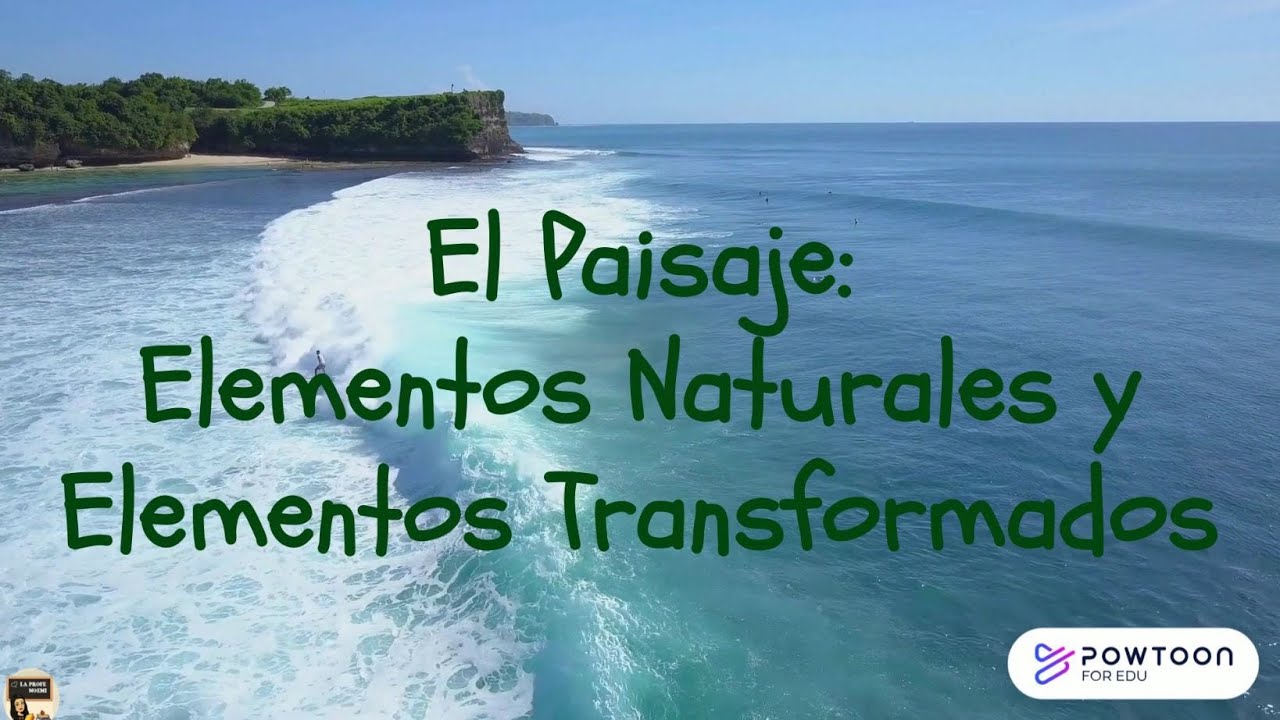 El Paisaje: Elementos Naturales y Elementos Transformados