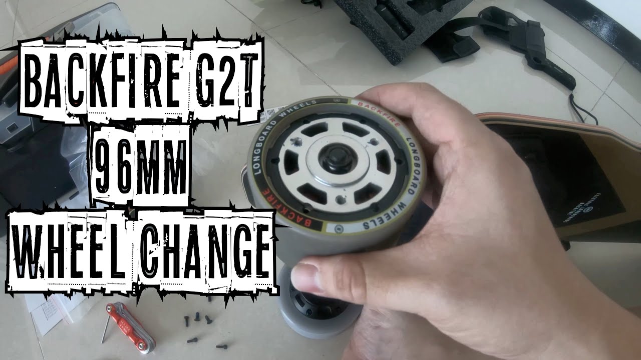 Backfire G2T 96MM Wheel Change Tutorial