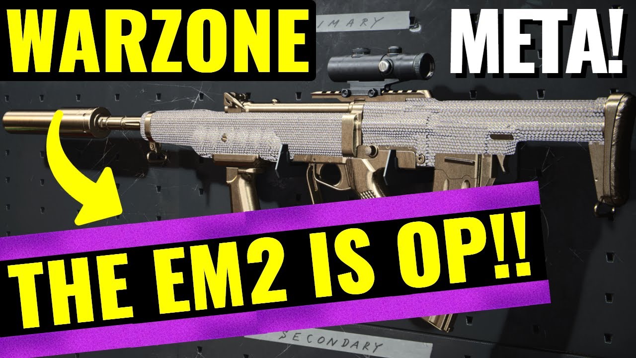 The BEST EM2 SETUP in WARZONE to try