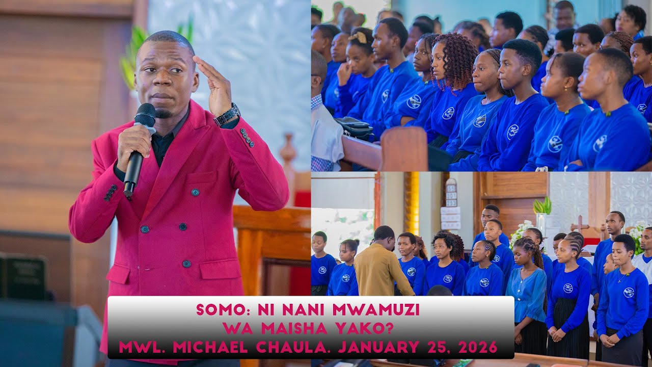 NANI ALIYE MWAMUZI KATIKA MAISHA YAKO? MWL. MICHAEL CHAULA. CCT UDSM.