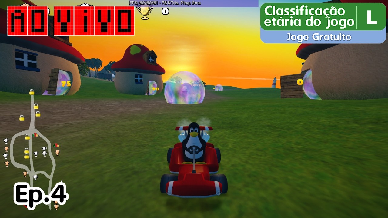 (Ep 4) Continuação da historia do SuperTuxKart