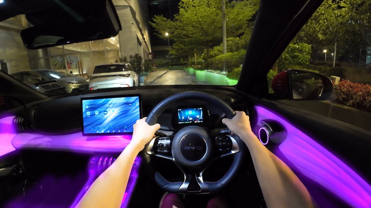 【夜晚试驾】BYD Atto 3，美到让人傻眼！