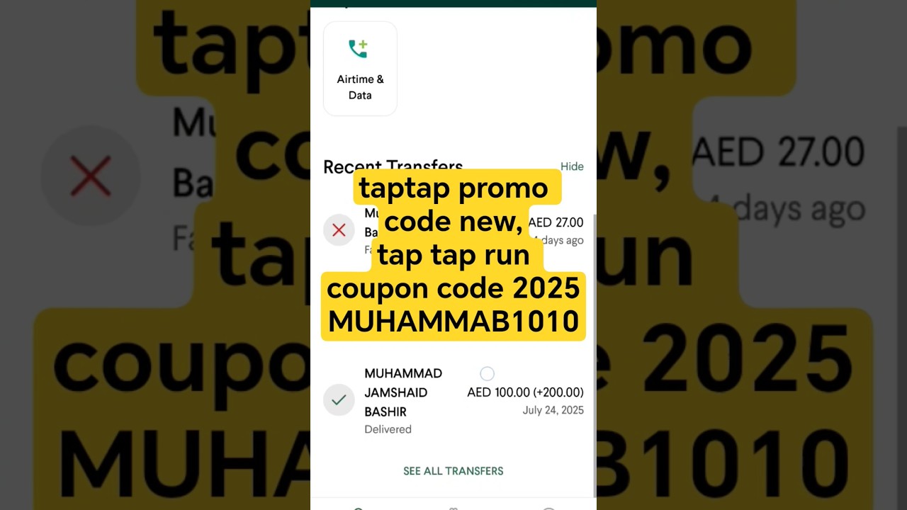 taptap promo code new,tap tap run coupon code 2025 #taptap #taptapsend #money #shortfeed #shorts